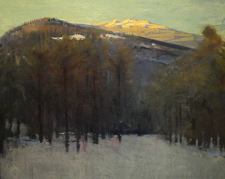 Mount Monadnock by Abbott Thayer (image © Corcoran Gallery of Art via the Wikimedia Commons)