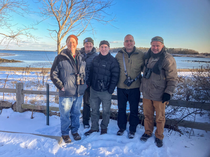 Birders on the NH Coast competing in the Superbowl of Birding (courtesy photo)