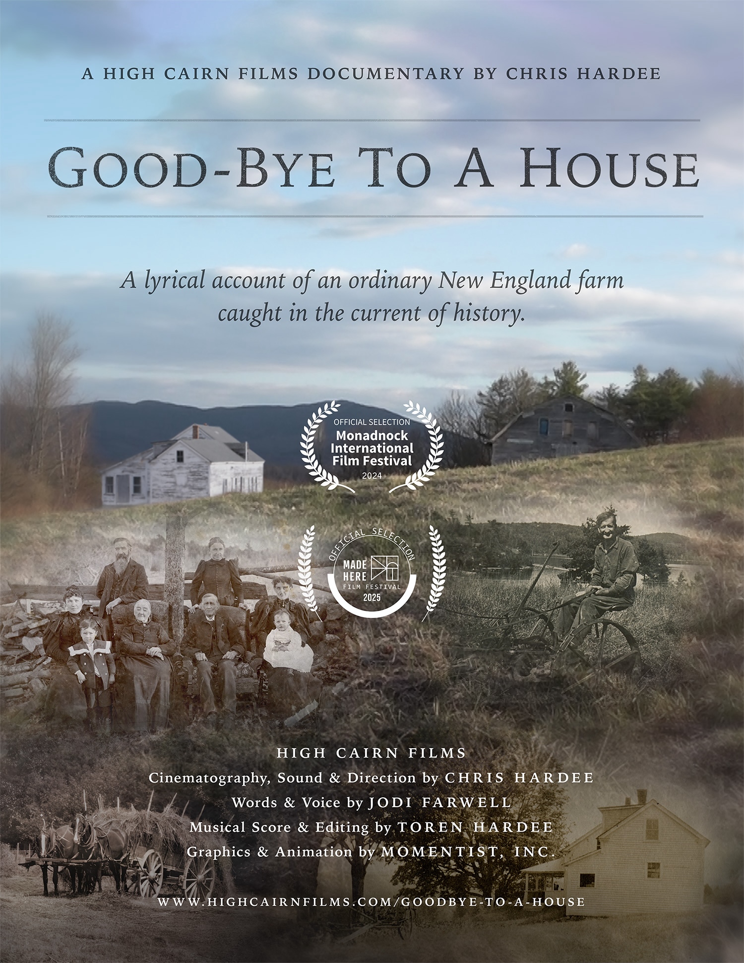 Film poster for Goodbye to a House