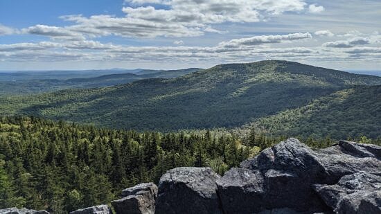 View from North Pack Monadnock summit (photo © Scott Hecker)