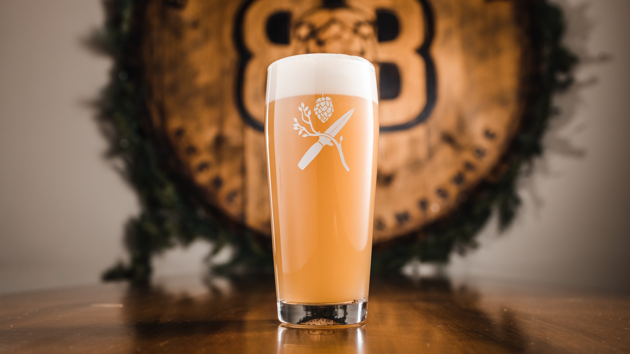 A pint of beer from Branch & Blade Brewing Co.