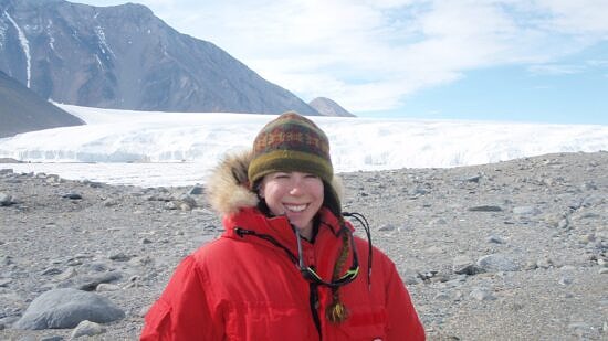 Karen Seaver in Antarctica (courtesy photo)