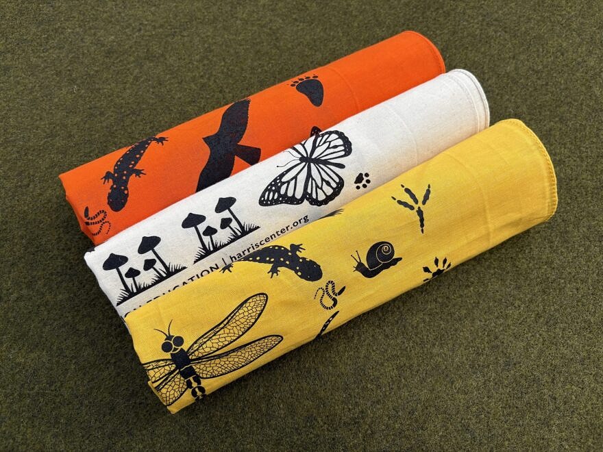 Harris Center bandanas (photo © Michelle Aldredge)