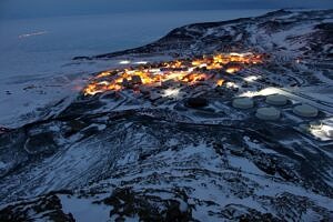 McMurdo Station in Antarctica (photo © Eli Duke via Flickr Commons)