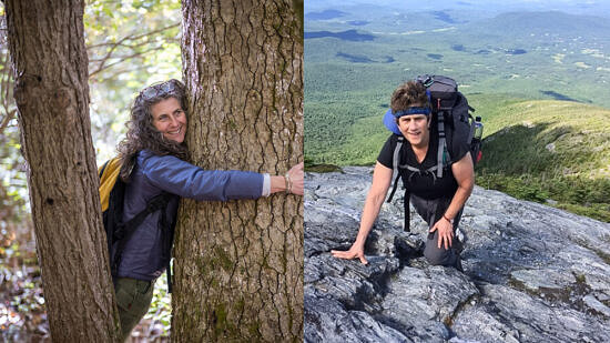Cousins Susie Spikol and Deborah Lee Luskin (photos © Ben Conant & courtesy photo)