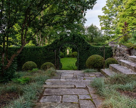 Michael Gordon's Peterborough garden (photo © Morgan Karanasios courtesy New Hampshire)