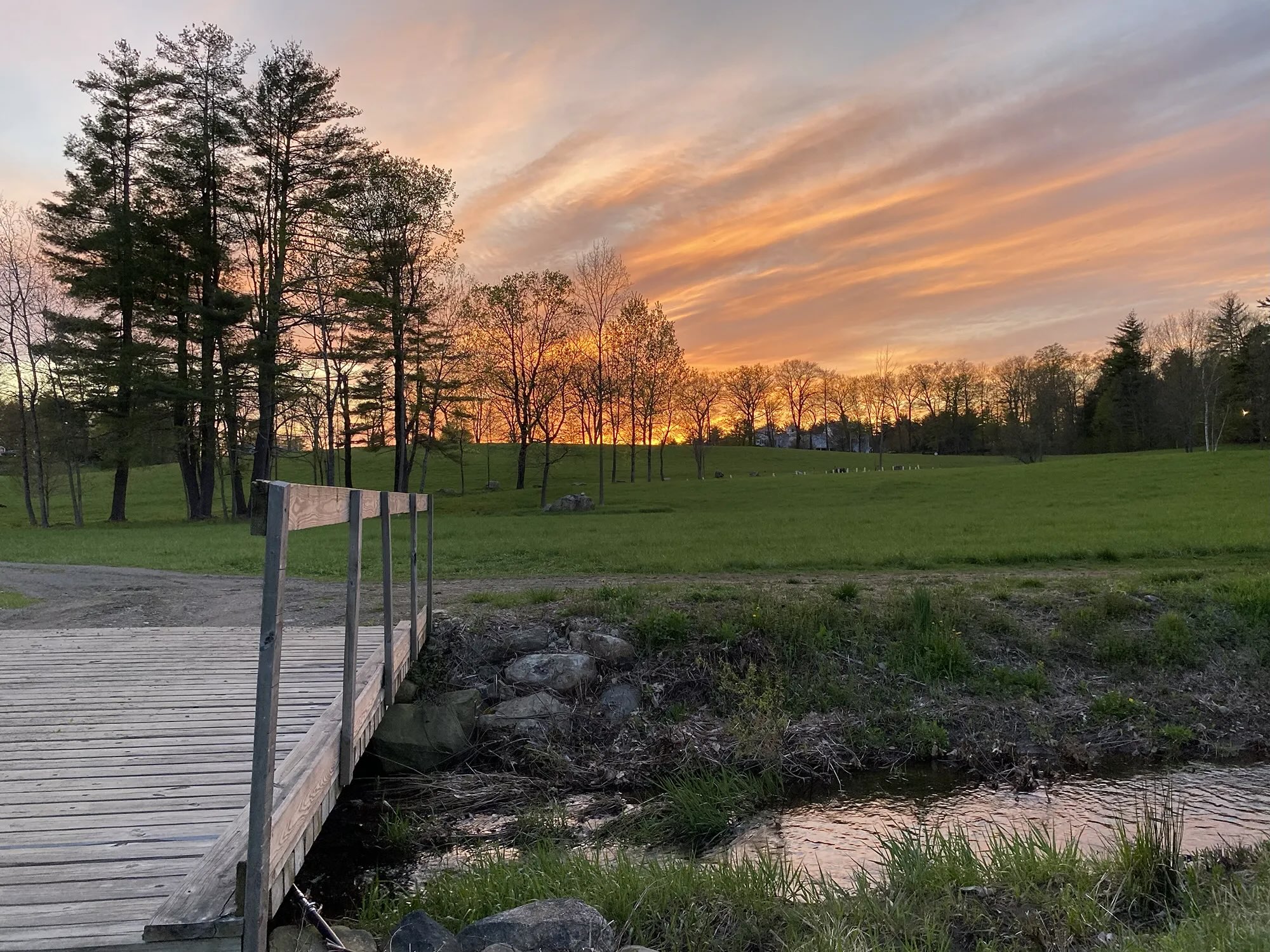 Sunset at Reservoir Woods (photo © Reservoir Woods)