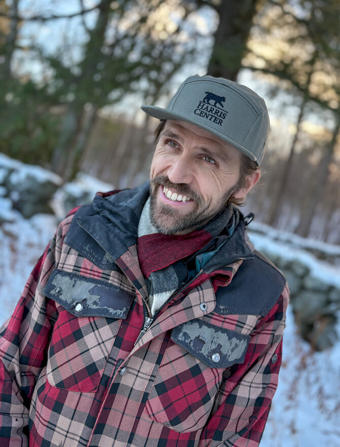 Harris Center 5 Panel Camper hat. (photo © Michelle Adlredge)