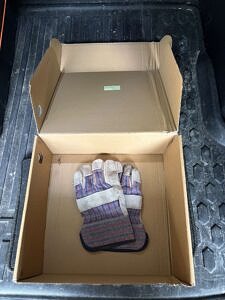 Keeping a shoe box and a pair of gloves on your car is a good idea in case you come across an injured animal.