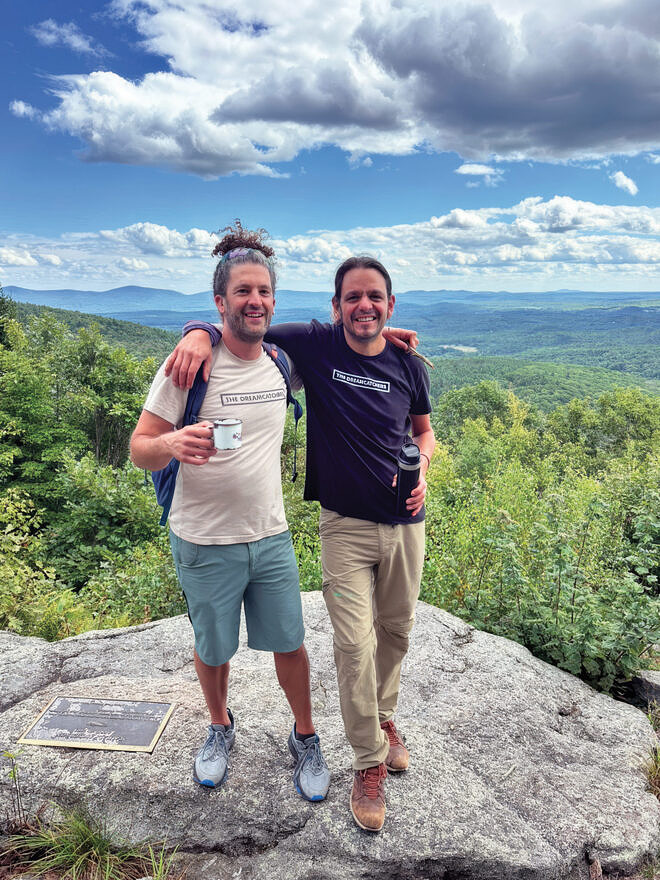 Phil Brown & Ignacio Oreamuno on a microExploring adventure (courtesy photo)