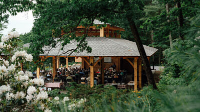 The newly completed Eleanor Briggs Open Lodge (photo © Oriana Camara)