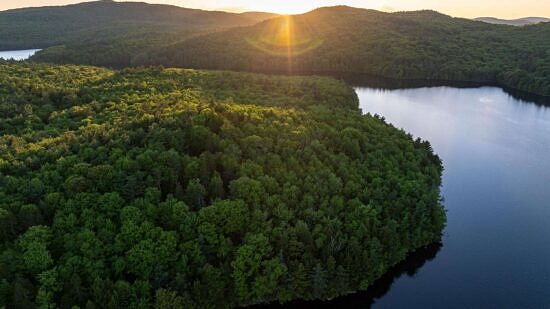 Lake Nubanusit and the Nelson Highlands (photo © Society for the Protection of New Hampshire Forests)