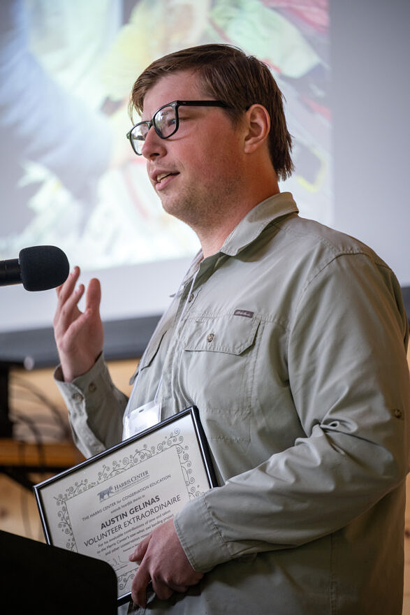Volunteer Extraordinaire Austin Gelinas (photo © Ben Conant)